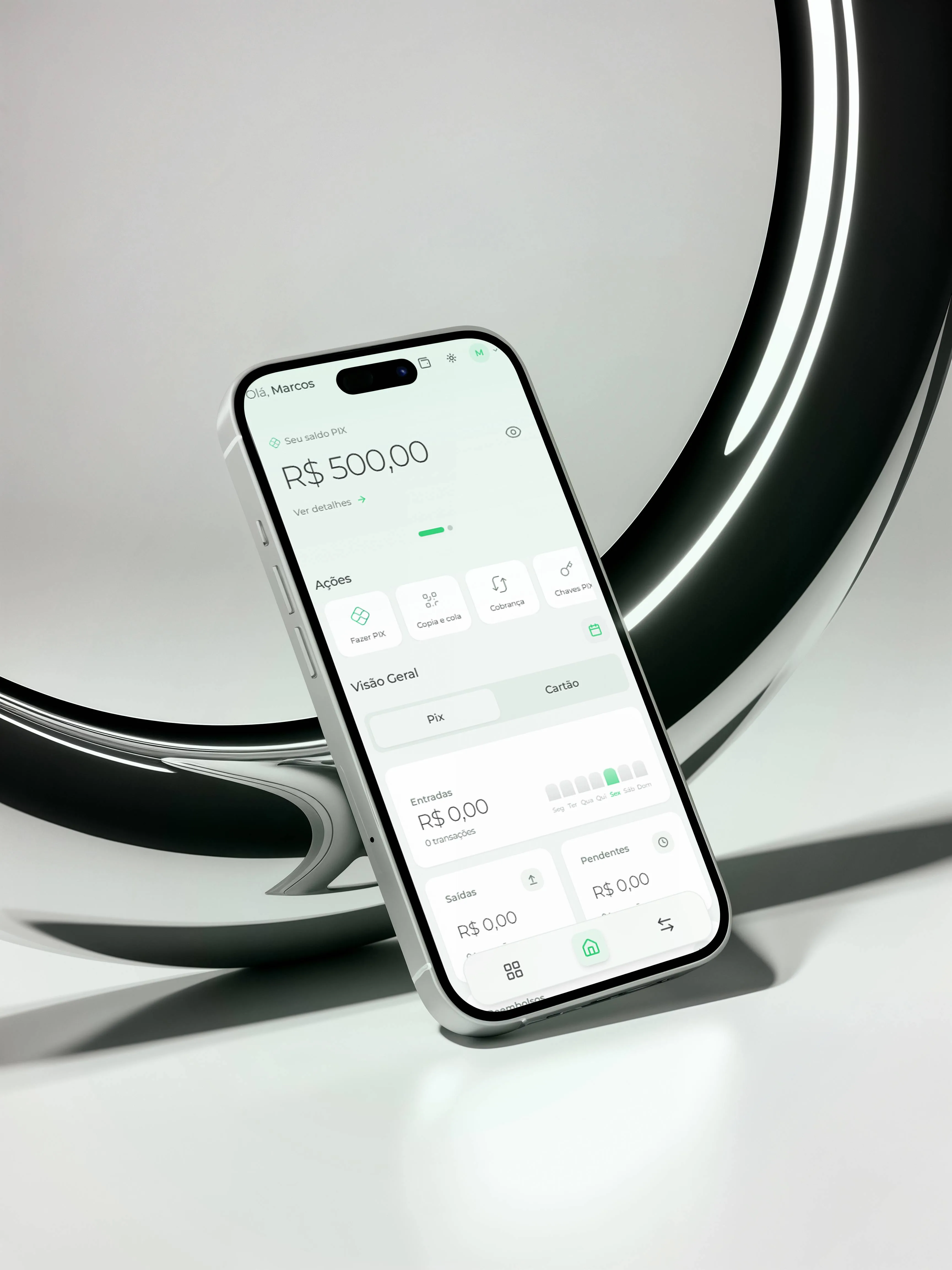 Aplicativo Hub PayZu - Conta digital mobile com PIX instantâneo